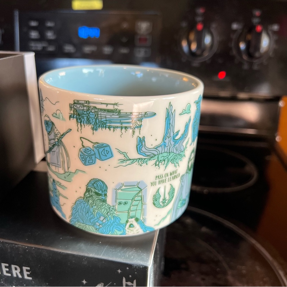 Disney Parks Star Wars Starbucks Ahch-To Been There Series Coffee Mug - Picture 2 of 3
